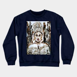 Cigar lady 77 Crewneck Sweatshirt